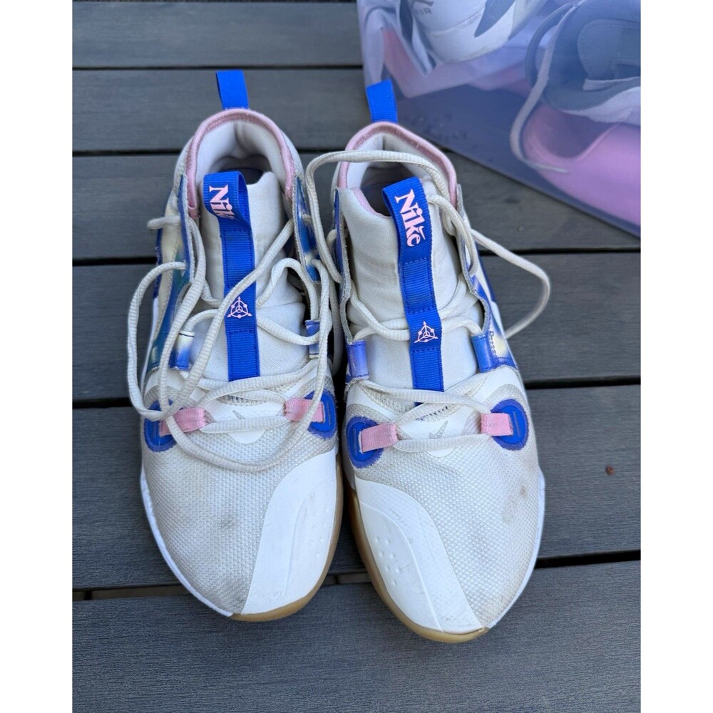 Nike Air Zoom Crossover 2 SE GS 6.5Y FN6675-500 Sail Ultramarine Basketball